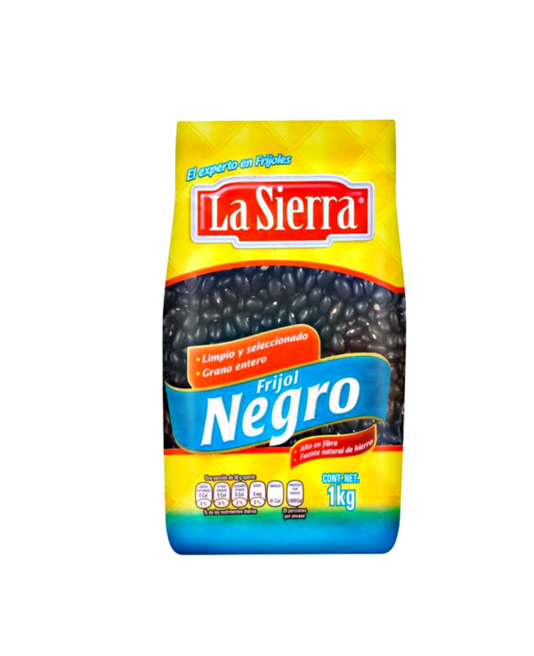 Frijoles negro en grano La Sierra 1kg aztek