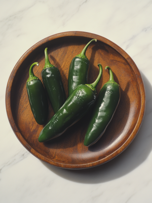 Chiles Jalapenos frais, 250gr