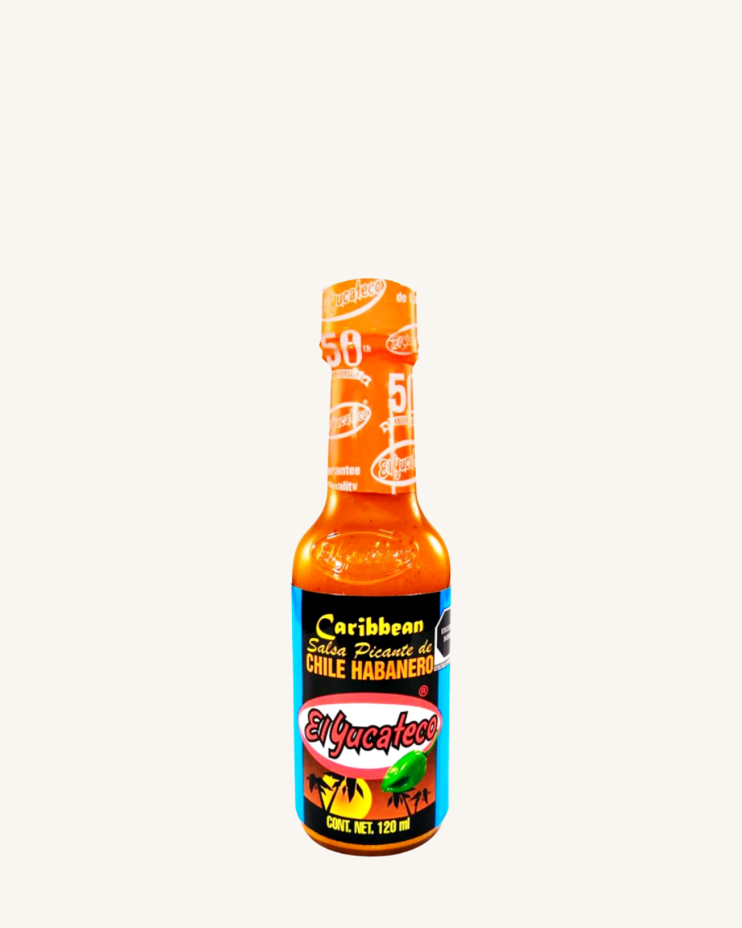 Sauce Habanero verte Extra piquant Caribbean