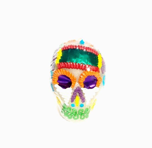 têtes de mort en sucre "calaveritas de azucar" petite