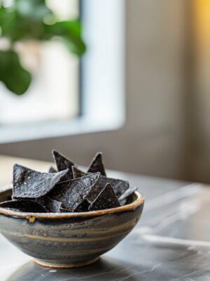 Tortilla Chips "Totopos" de Maïs Bleu