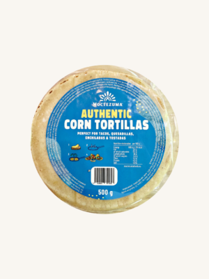 Tortillas de Maïs Blanc 12 cm – 500g – Moctezuma
