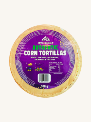 Tortillas de Maïs Blanc 15 cm – 500 g – Moctezuma