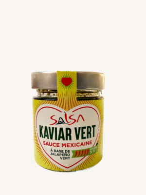 Kaviar Vert, Sauce Artisanale au Jalapeño Vert