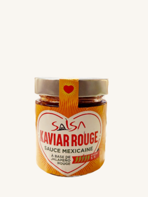 Kaviar Rouge, Sauce Artisanale au Jalapeño Rouge