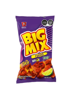 Big Mix Fuego 80g Mélange de snacks chili & citron