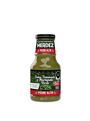 Sauce verte mexicaine grillée très piquante