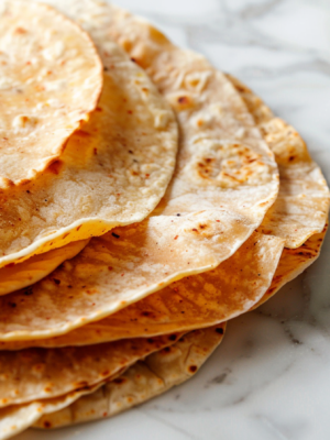 Tortillas de blé tomate & chipotle 25 cm