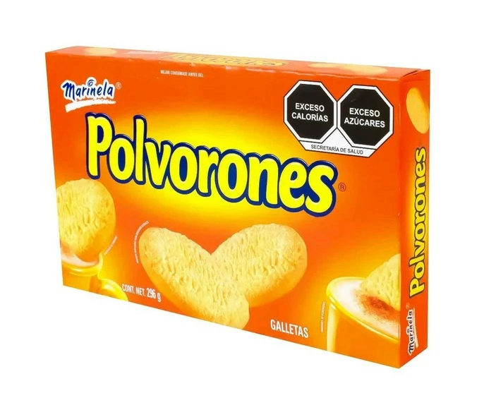 Sablés à l'orange, Polvorones Marinela