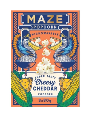 Popcorn au Cheddar