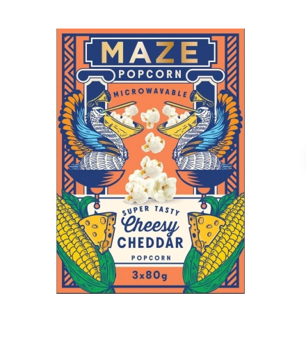Popcorn au Cheddar